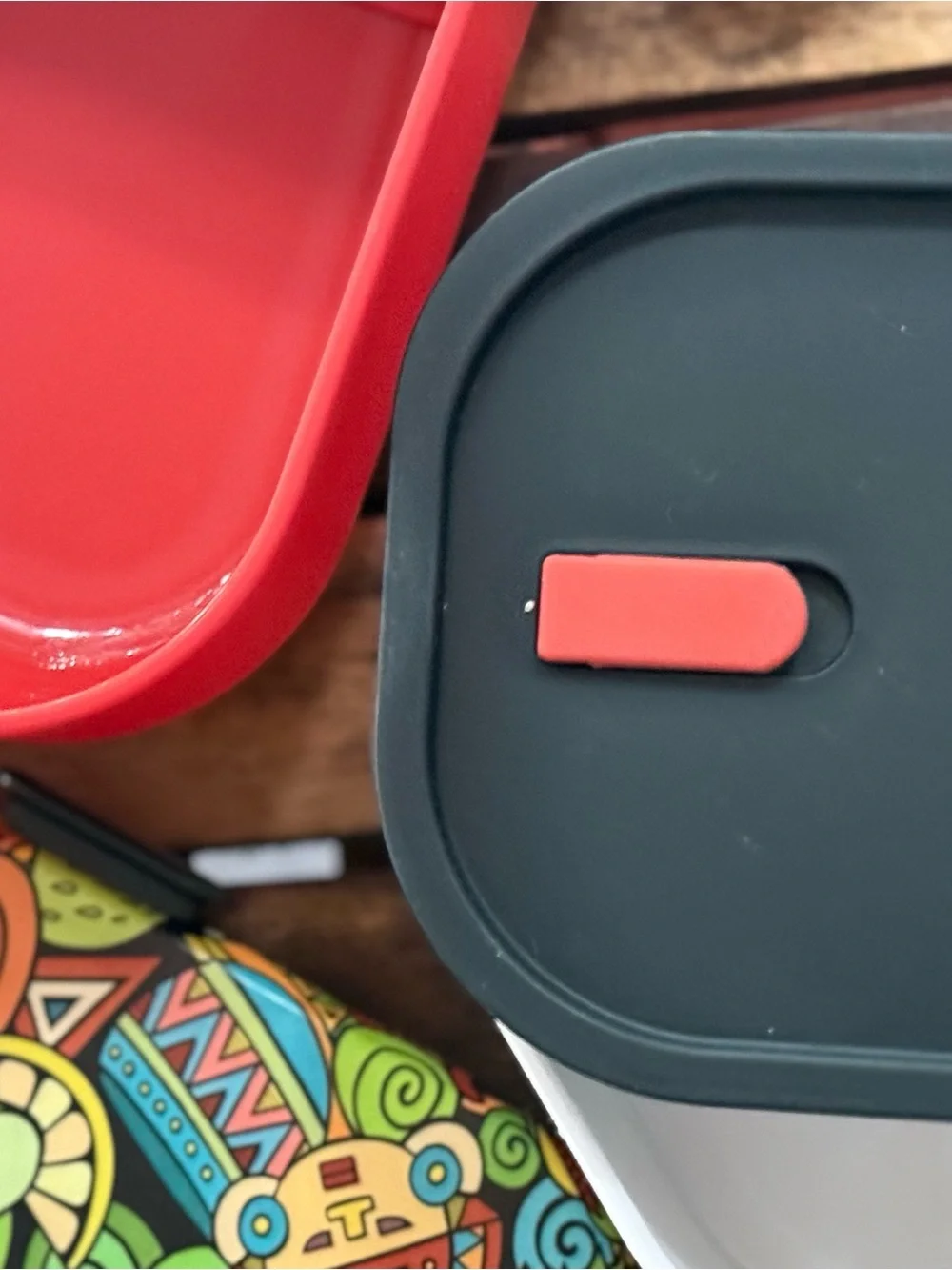 Bento Box Lunch Container with Compartments, Microwave & Dishwasher Safe